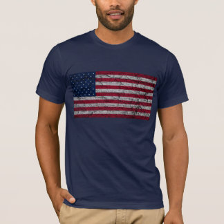 Camiseta Bandera americana vieja