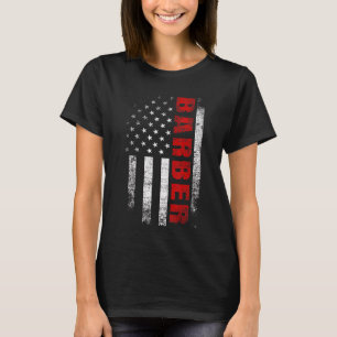 Camiseta Bandera Americana Vintage Barber Appartal Patriot 