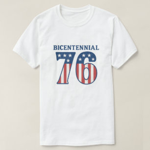 Camiseta Bandera Americana Vintage Bicentennial 1776 Patrio