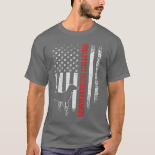 Camiseta Bandera Americana Vintage Mejor Dachshund Abuelo d
