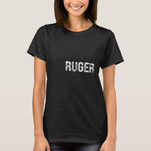 Camiseta Bandera Americana Vintage Retro Ruger Usa Familia 