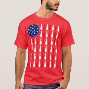 Camiseta Bandera americanaBola Patriótica