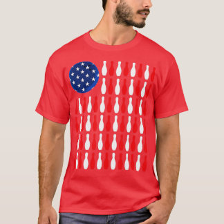 Camiseta Bandera americanaBola Patriótica