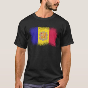 Camiseta Bandera andorrana 1