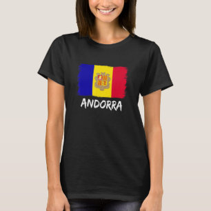 Camiseta Bandera andorrana Andorra