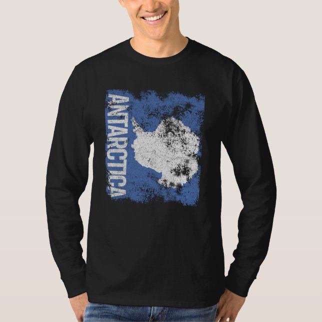 Camiseta Bandera Antártica en peligro (Anverso)