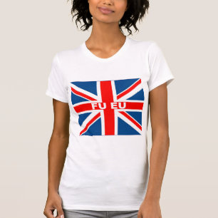 Camiseta Bandera anti de la UE Británicos