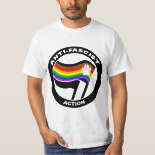 Camiseta bandera anti furtiva LGBT