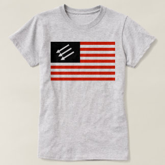 Camiseta Bandera antifascista estadounidense