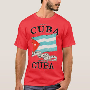 Camiseta Bandera antigua de Cuba