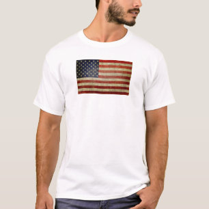 Camiseta Bandera antigua de Estados Unidos