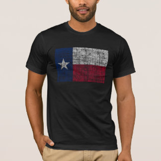 Camiseta Bandera apenada de Tejas