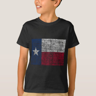 Camiseta Bandera apenada de Tejas