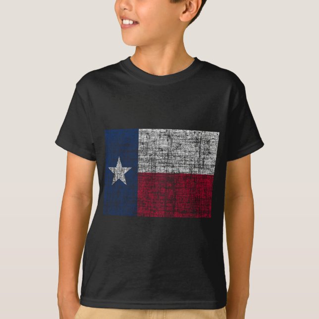 Camiseta Bandera apenada de Tejas (Anverso)