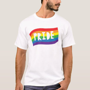 Camiseta Bandera arco iris del orgullo
