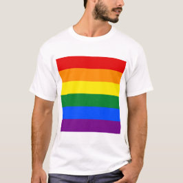 Camiseta Bandera arco iris del orgullo