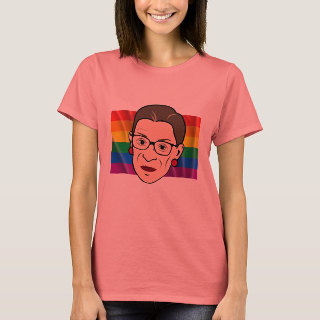 Camiseta Bandera arco iris RBG - LGBT - (Anverso)