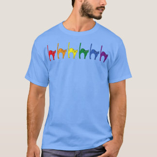 Camiseta Bandera arcoiris de gatos pequeños