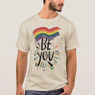 Camiseta Bandera arcoiris de Guay LGBT, estruendoso