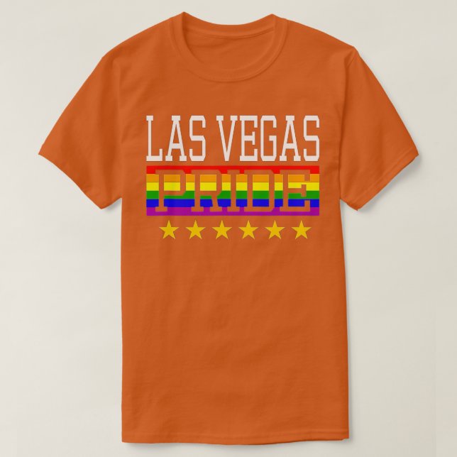 Camiseta Bandera arcoiris de la lesbiana gay del Orgullo de (Diseño del anverso)