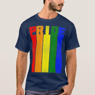Camiseta Bandera arcoiris del mes del orgullo LGBTQ para ga