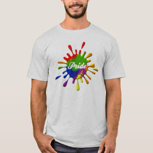 Camiseta Bandera arcoiris del orgullo gay