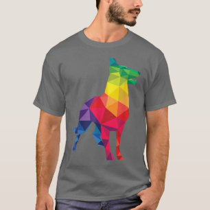Camiseta Bandera arcoiris del orgullo gay alemán Shepherd O