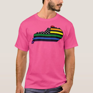 Camiseta Bandera arcoiris Kentucky TShirt