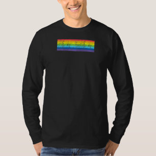 Camiseta Bandera arcoiris Lgbtq Lgbtq Gay Gay Pans Bisexual