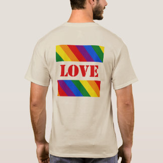 Camiseta Bandera arcoiris LGBTQ+ para el mes del orgullo -