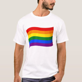 Camiseta Bandera arcoiris Orgullo gay El amor LGBT es amor