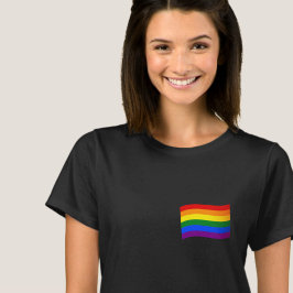 Camiseta Bandera arcoiris Orgullo gay El amor LGBT es amor