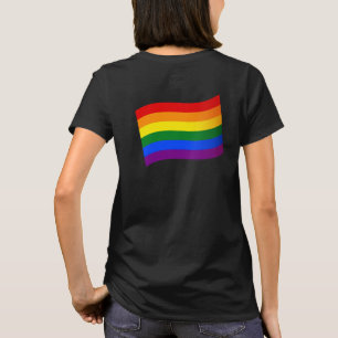 Camiseta Bandera arcoiris Orgullo gay LGBT el amor LGBTQ es
