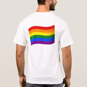 Camiseta Bandera arcoiris Orgullo gay LGBT el amor LGBTQ es