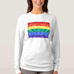 Camiseta Bandera arcoiris Orgullo gay LGBTQ el amor LGBT es