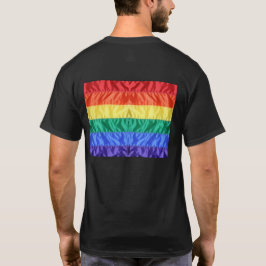 Camiseta Bandera arcoiris Orgullo gay LGBTQ el amor LGBT es