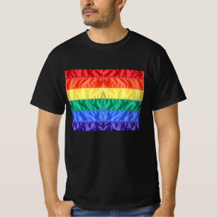 Camiseta Bandera arcoiris Orgullo gay LGBTQ el amor LGBT es