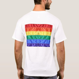 Camiseta Bandera arcoiris Orgullo gay LGBTQ el amor LGBT es