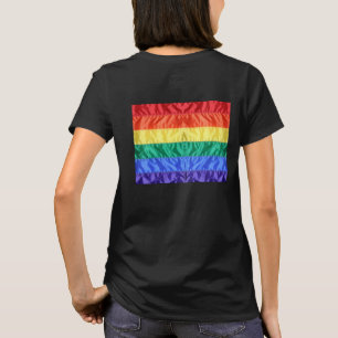 Camiseta Bandera arcoiris Orgullo gay LGBTQ el amor LGBT es