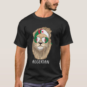 Camiseta Bandera Argelina Herencia Argelina Argelia Pr