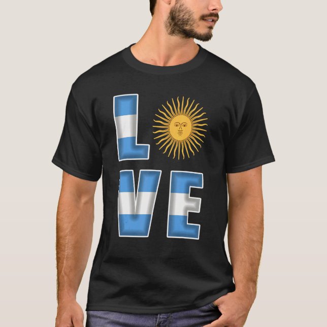 Camiseta Bandera Argentina (Anverso)