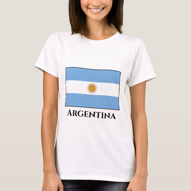 Camiseta Bandera argentina (Anverso)