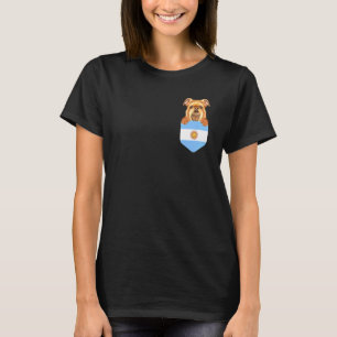 Camiseta Bandera Argentina Bruselas Perro Griffon En El Bol