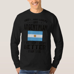 Camiseta Bandera argentina de buen aspecto Argentina