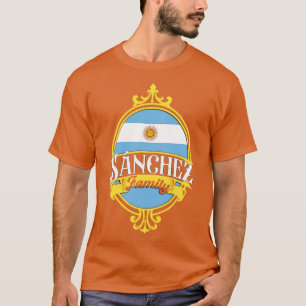 Camiseta Bandera argentina de la familia Sánchez