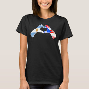 Camiseta Bandera argentina de Puerto Rico argentina