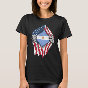 Camiseta Bandera argentina dentro de mí