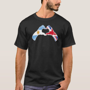 Camiseta Bandera Argentina-Reino Unido