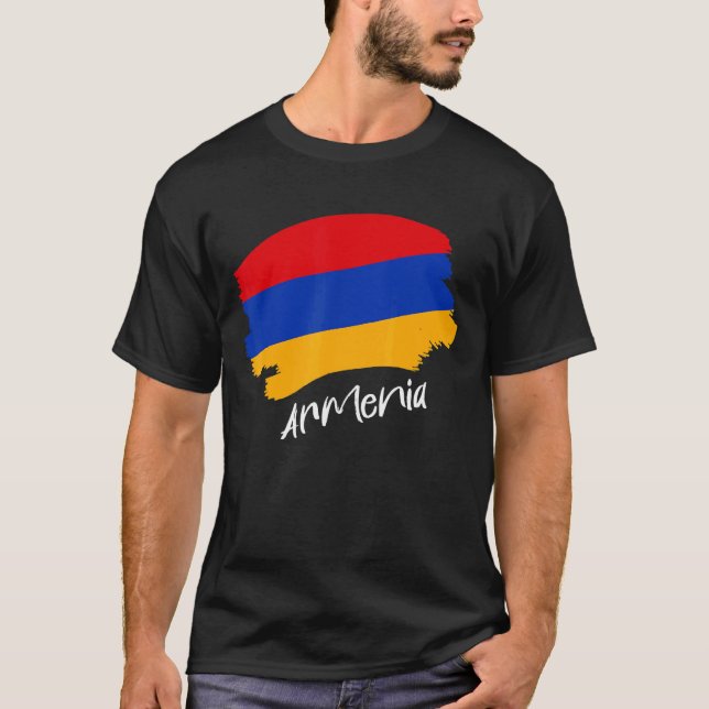Camiseta Bandera armenia (Anverso)