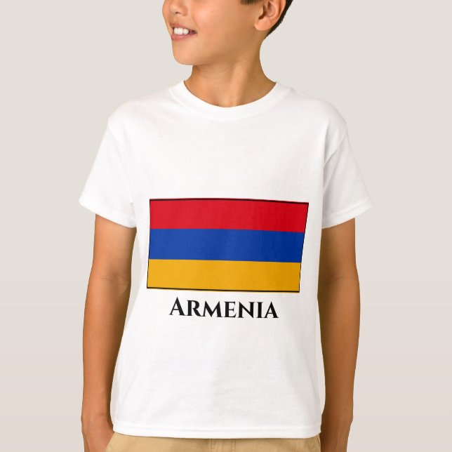 Camiseta Bandera armenia (Anverso)